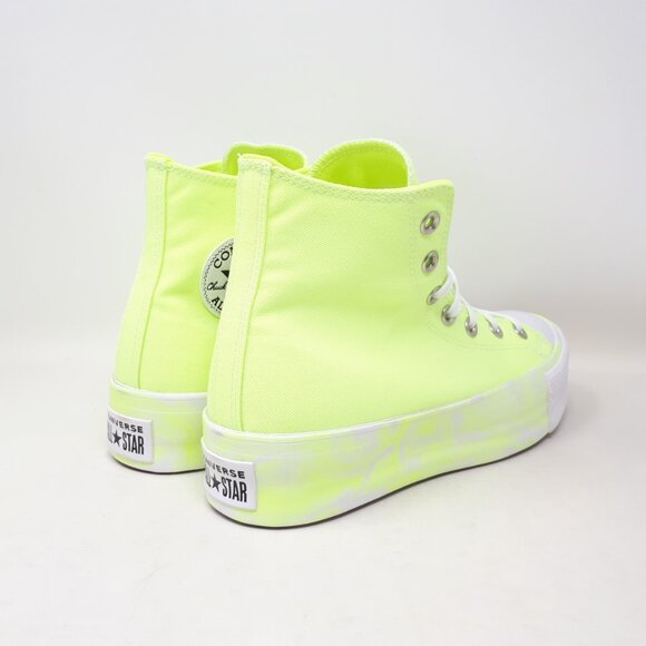 Converse Chuck Taylor All Star Lift Hi Platform Shoe Sneaker Volt Womens US Size - Picture 5 of 12